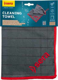 Sera Cleaning Towel Mikrofasertuch mit Karbonfasern zur streifenfreien Glasreinigung 40 x 40 cm – Bild 1 von 3