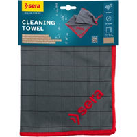 Produktbild von Sera Cleaning Towel Mikrofasertuch mit Karbonfasern zur streifenfreien Glasreinigung 40 x 40 cm