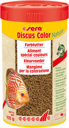 Sera Discus Color Nature Granulat Fischfutter 250 ml - 250 ml – Bild 1 von 3