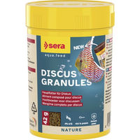 Produktbild von Sera Discus Granulat Nature Fischfutter für Diskusfische 100 ml - 100 ml