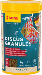 Produktbild von Sera Discus Granulat Nature Fischfutter für Diskusfische 105 g
