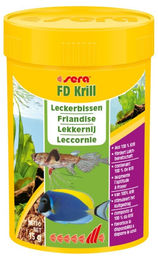 Sera FD Krill Nature gefriergetrockneter Leckerbissen für Süßwasser- und Meerwasserfische sowie Wirbellose 100 ml - 15 g – Bild 1 von 4