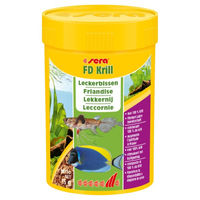 Produktbild von Sera FD Krill Nature gefriergetrockneter Leckerbissen für Süßwasser- und Meerwasserfische sowie Wirbellose 100 ml - 15 g