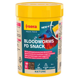 Sera FD Rote Mückenlarven Fischfutter für Zierfische 100 ml - 9 g – Bild 1 von 3