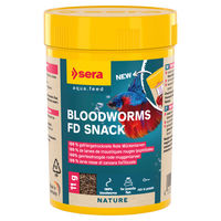 Produktbild von Sera FD Rote Mückenlarven Fischfutter für Zierfische 100 ml - 9 g