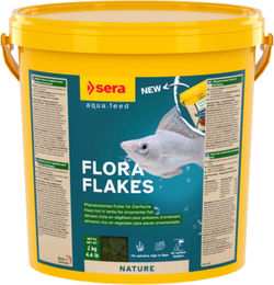 Produktbild von Sera Flora Flakes Fischfutter 10 l