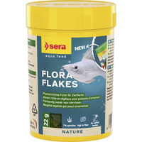 Produktbild von Sera Flora Nature Fischfutter für Süßwasserfische ohne Farb- und Aromastoffe 100 ml - 22 g