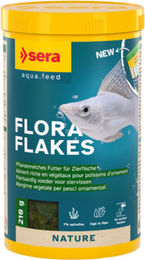 Sera Flora Nature Fischfutter für Süßwasserfische ohne Farb- und Aromastoffe 1000 ml 210 g - 1000 ml – Bild 1 von 3