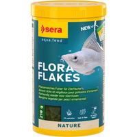 Produktbild von Sera Flora Nature Fischfutter für Süßwasserfische ohne Farb- und Aromastoffe 1000 ml 210 g - 1000 ml