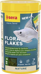 Sera Flora Nature Fischfutter ohne Farb- und Aromastoffe sowie Konservierungsstoffe 250 ml - 60 g – Bild 1 von 3