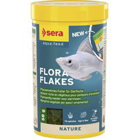 Produktbild von Sera Flora Nature Fischfutter ohne Farb- und Aromastoffe sowie Konservierungsstoffe 250 ml - 60 g