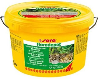 Sera Floredepot Bodengrund für Süßwasseraquarien Pflanzendünger 4,7kg - 4,7 kg – Bild 1 von 2