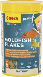 Sera Goldy Nature Fischfutter für Goldfische und Kaltwasserfische ohne Farb- und Aromastoffe 250 g - 60 g – Bild 1 von 3