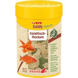Sera Goldy Nature Flockenfutter für Goldfische und Teichfische 100 ml - 22 g – Bild 1 von 3