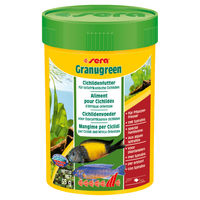 Produktbild von Sera Granugreen Nature Fischfutter für Buntbarsche 100 ml - 55 g