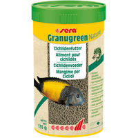 Produktbild von Sera Granugreen Nature Granulat Fischfutter für Buntbarsche 250 ml - 250 ml