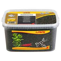 Sera Gravel Anthracite Aquariumkies Naturmaterial für Fische 6 l - 6 l – Bild 1 von 2