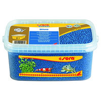 Produktbild von Sera Gravel Blue blauer Aquariumkies 2-3 mm 3 Liter für Süß- und Meerwasseraquarien