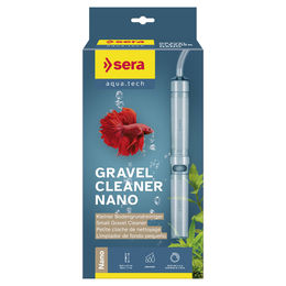 Sera Gravel Cleaner Nano Mulmsauger für Aquarien mit transparentem Schlauch - 1 Stk. – Bild 1 von 4