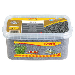 Sera Gravel Kies Grau 2-3 mm abgerundeter Bodengrund für Aquarien 3 l - 3 l – Bild 1 von 2