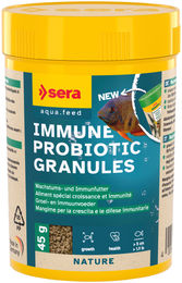 Sera ImmunPro Nature Probiotisches Fischfutter Granulat für Süßwasserfische 112 g - 250 ml – Bild 1 von 9