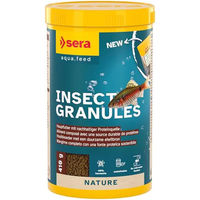Produktbild von Sera Insect Nature Süßwasser Fischfutter Granulat mit 100% Insektenprotein 1000 ml - 1000 ml