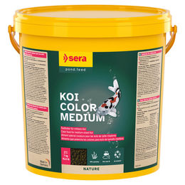 Produktbild von Sera Koi Color Nature Medium Teichfutter zur Farbintensivierung 7 kg