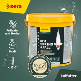 Sera Koi Professional Spring & Fall Schwimm-Pellets Fischfutter 7 kg - 7 kg – Bild 1 von 8