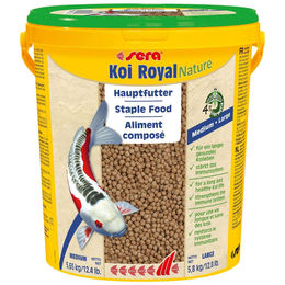 Sera Koi Royal Nature Large Hauptfutter für Koi und Goldfische 5,8 kg Eimer - 21 l – Bild 1 von 4