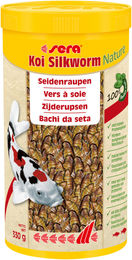 Sera Koi Silkworm Nature Fischfutter mit Seidenraupen für Koi und Teichfische 1000 ml - 1000 ml – Bild 1 von 4