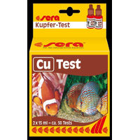 Produktbild von Sera Kupfer Test für Aquarien und Teiche zur Kontrolle von Kupferwerten 2x15ml - 15 ml