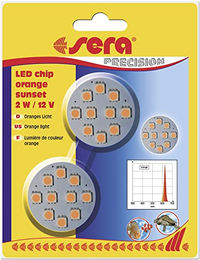 Produktbild von Sera LED Chip Orange Sunset Mondlicht-LED als Akzent- und nächtliches Beobachtungslicht