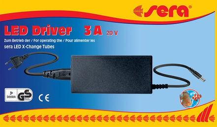 Sera LED Driver Vorschaltgerät 20 V DC 60 Watt 3 A Schwarz aus Kunststoff – Bild 1 von 2