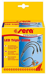Sera LED X-Change Triple Cable Schwarz zur Verbindung von bis zu drei LED-Röhren für Aquarien – Bild 1 von 2