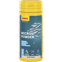 Produktbild von Sera Micron Nature Fischfutter Pulver für Süßwasserfische und Garnelen 50 ml - 50 ml