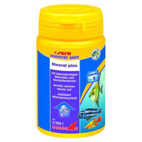 Produktbild von Sera Mineral Salz Wasseraufbereiter für Süßwasser mit Mineralien und Spurenelementen für Fische wie Tropenfische und Goldfische 105 g - 105 g