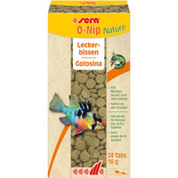 Produktbild von Sera O-Nip Nature Snack-Hafttabletten für Fische 16 g - 16 g