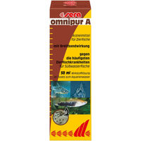 Produktbild von Sera Omnipur A Breitbandmedikament für Süßwasserfische 50 ml - 50 ml
