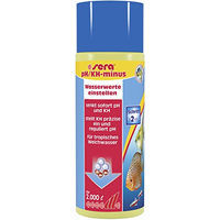 Produktbild von Sera pH/KH-Minus Wasseraufbereiter für Süßwasser zur Senkung von pH-Wert und Karbonathärte 500 ml - 500 ml