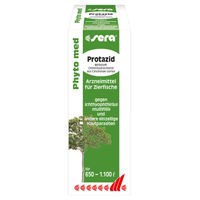 Produktbild von Sera Phyto med Protazid pflanzliches Arzneimittel gegen Ichthyophthirius Hautparasiten für Fische 100ml - 100 ml
