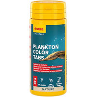 Produktbild von sera Plankton Color Tabs Sinkende Futtertabletten für Süßwasserfische mit Krill und Spirulina 30 g