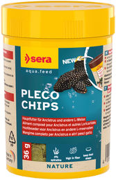 Sera Pleco Chips Welsfutter mit Spirulina für Süßwasser Fische 100 ml - 100 ml – Bild 1 von 5