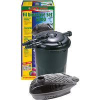 Produktbild von Sera Pond Fil Bioactive Set 6000 Druckfilter-Set für Teiche inklusive PP 6000 Teichpumpe und Siporax Pond