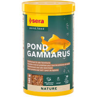 Produktbild von Sera Pond Gammarus Proteinsnack für Teichfische 1000ml - 145 g