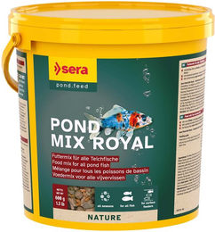 Sera Pond Mix Royal Mehrkomponenten-Mix Fischfutter für Goldfische und Kaltwasserfische 3,8 L - 600 g – Bild 1 von 6