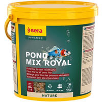 Produktbild von Sera Pond Mix Royal Mehrkomponenten-Mix Fischfutter für Goldfische und Kaltwasserfische 3,8 L - 600 g