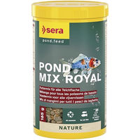Produktbild von Sera Pond Mix Royal Mehrkomponenten-Mix Fischfutter für Goldfische und Teichfische 1000 ml (185 g) - 185 g