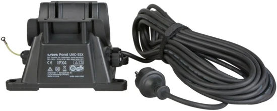 Sera Pond Montagefuß mit 10 m Kabel und Spannring als Ersatzteil für UV-C-System 55X für den Teich – Bild 1 von 1