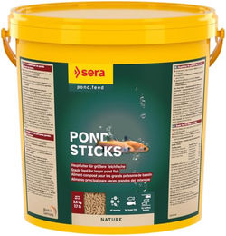 Sera Pond Sticks Schwimm-Sticks Teichfutter für Goldfische und Fische 21 Liter - 3,5 kg – Bild 1 von 3