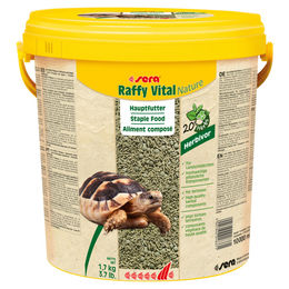 Sera Raffy Vital Nature Hauptfutter für Landschildkröten und herbivore Reptilien mit Kräutern und Vitaminen 1,7 kg - 1,7 kg – Bild 1 von 7